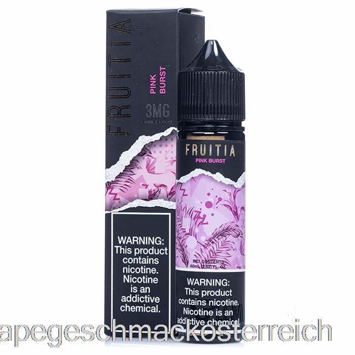Pink Burst - Fruitia - 60 Ml 0 Mg Vape-Geschmack